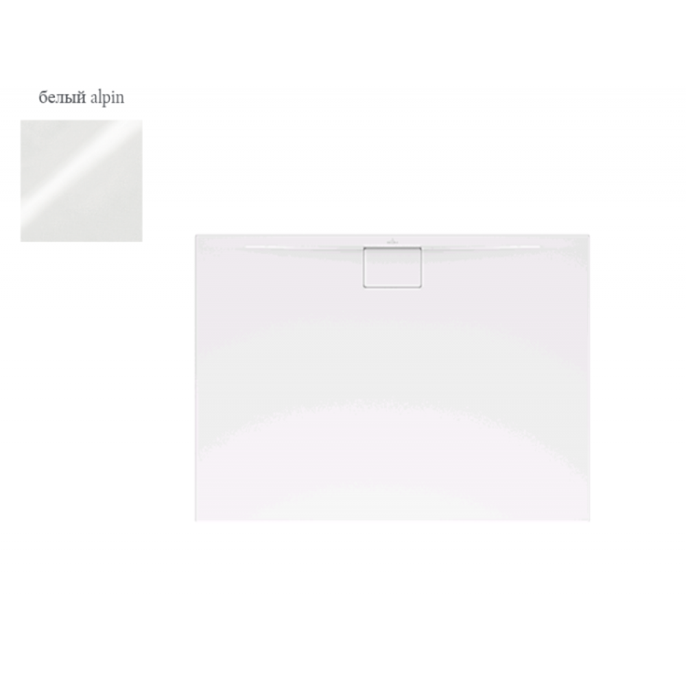 Душевой поддон, Villeroy&Boch, Architectura Metalrim, шгв 1400*900*17, цвет-альпийский белый