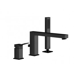 Смеситель для ванны и душа, Gessi, Rettangolo K, цвет-Black XL