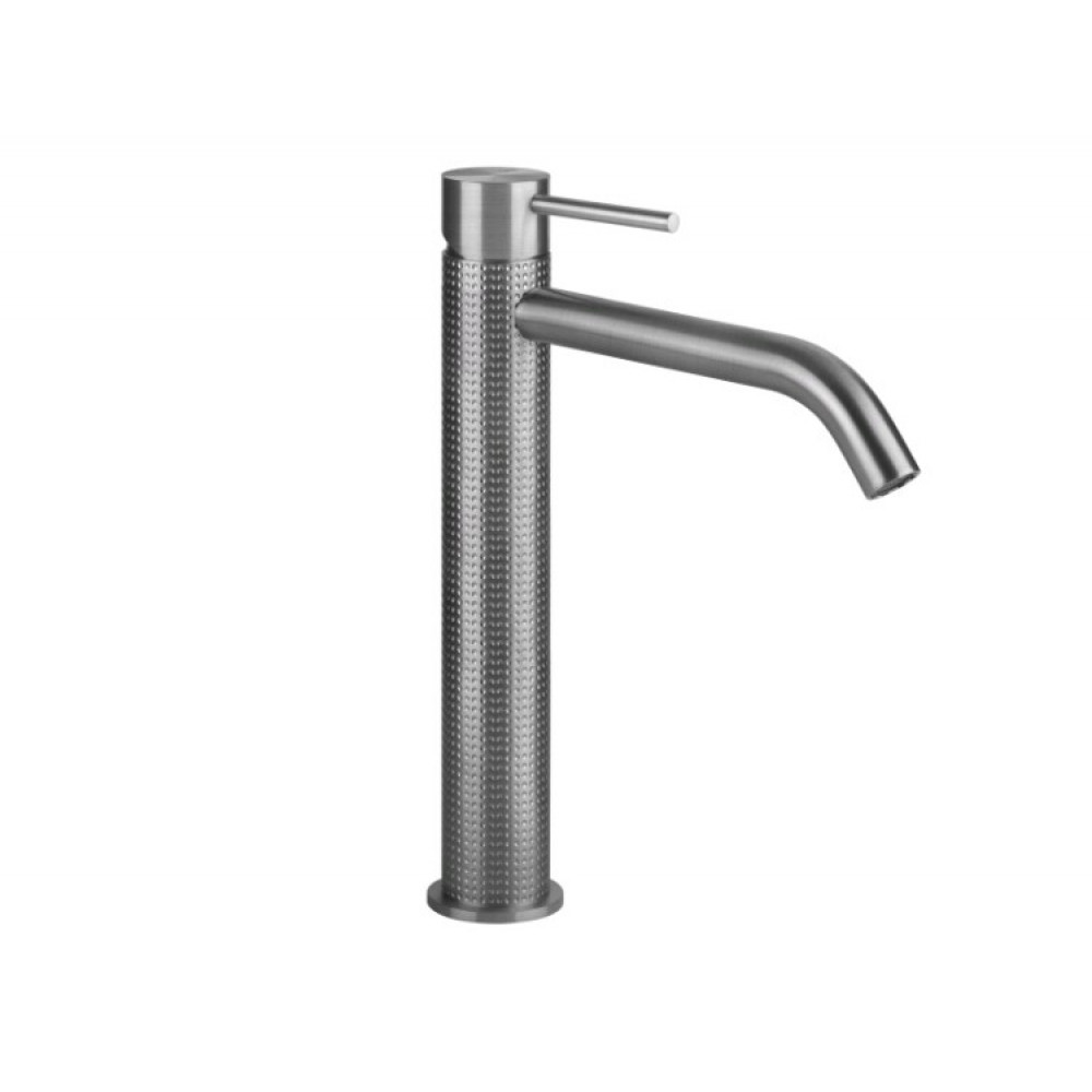 Смеситель для раковины, Gessi, Cesello, цвет-Black Metal Brushed PVD