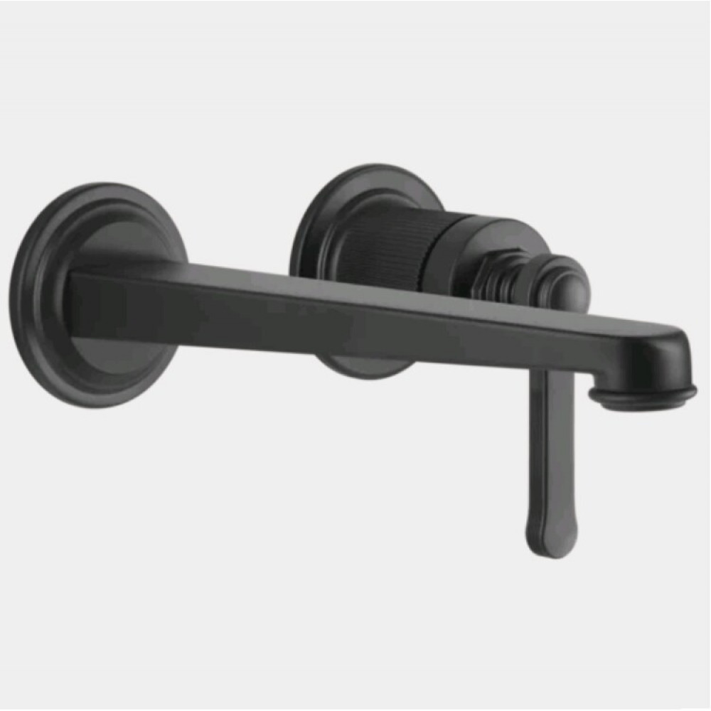 Смеситель для раковины, Gessi, VENTI20, цвет-черный матовый