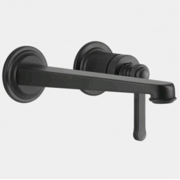 Смеситель для раковины, Gessi, VENTI20, цвет-черный матовый