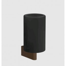 Стакан, Gessi, Origini, шгв 75*105*160, цвет-чёрный/Dark Bronze