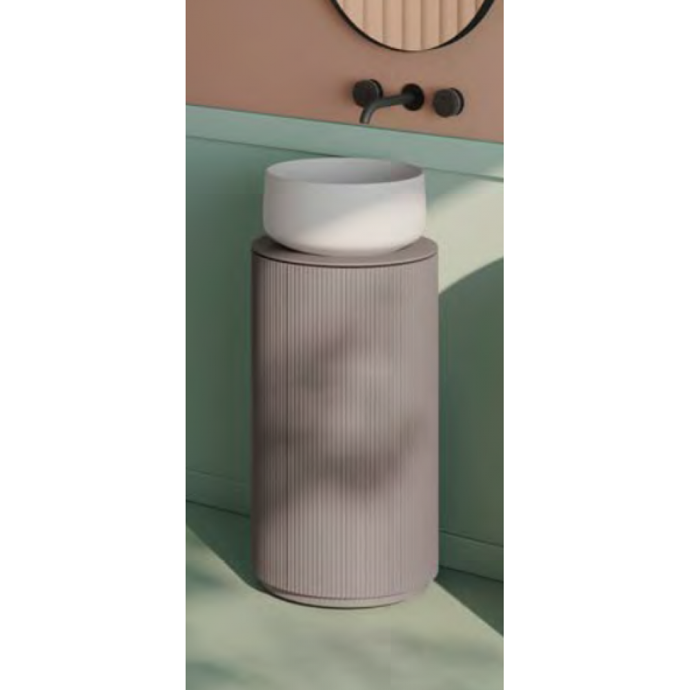 Тумба под раковину, Artceram, Opera, шгв 400*400*720, раковина-необходимо заказать, цвет-Platino