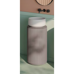 Тумба под раковину, Artceram, Opera, шгв 400*400*720, раковина-необходимо заказать, цвет-Platino