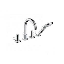 Смеситель для ванны и душа, Hansgrohe, Axor Uno, цвет-хром