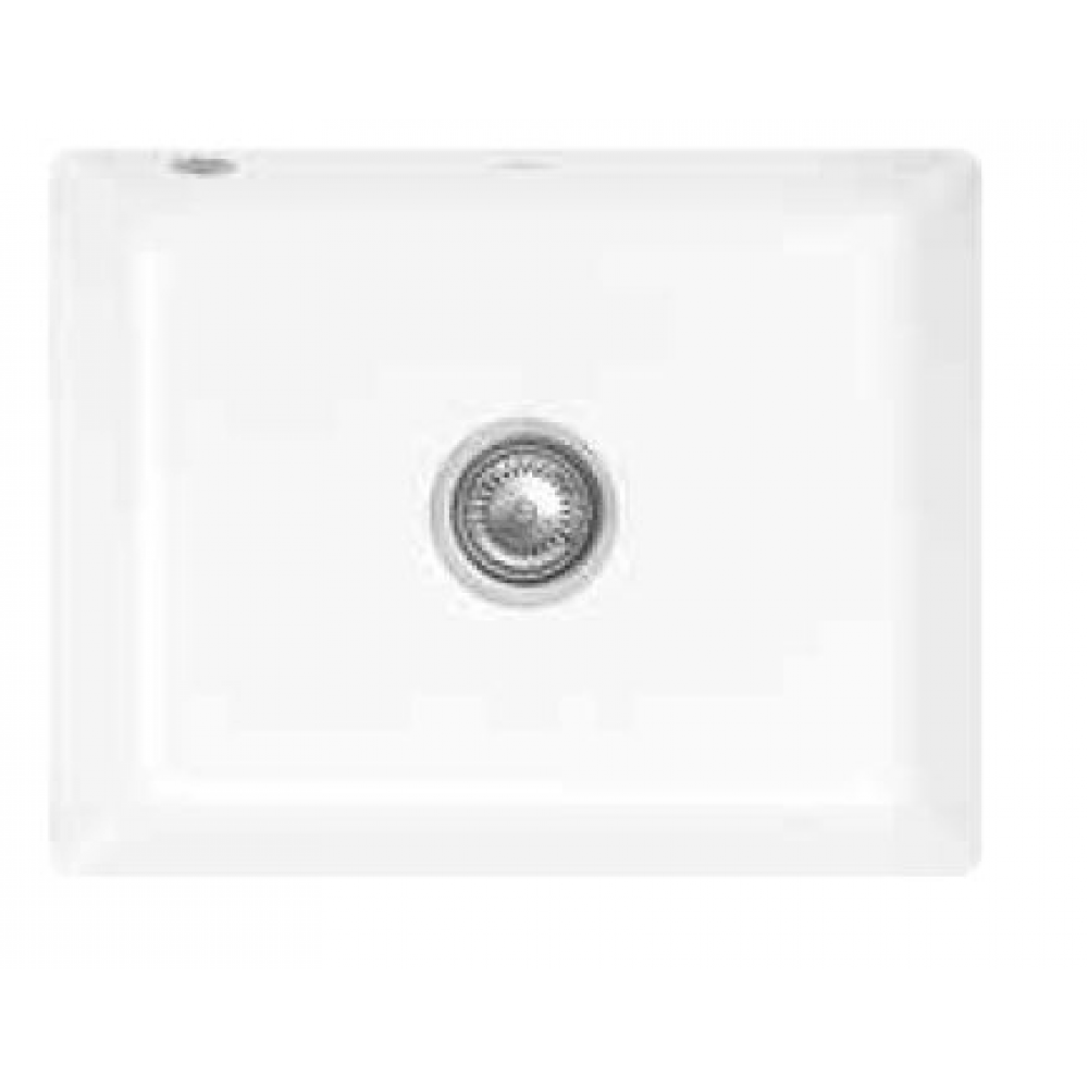 Мойка, Villeroy&Boch, Subway 60 SU, шгв 545*440*213, отверстия для смесителя-отсутствуют, CeramicPlus, цвет-графит (Graphite)