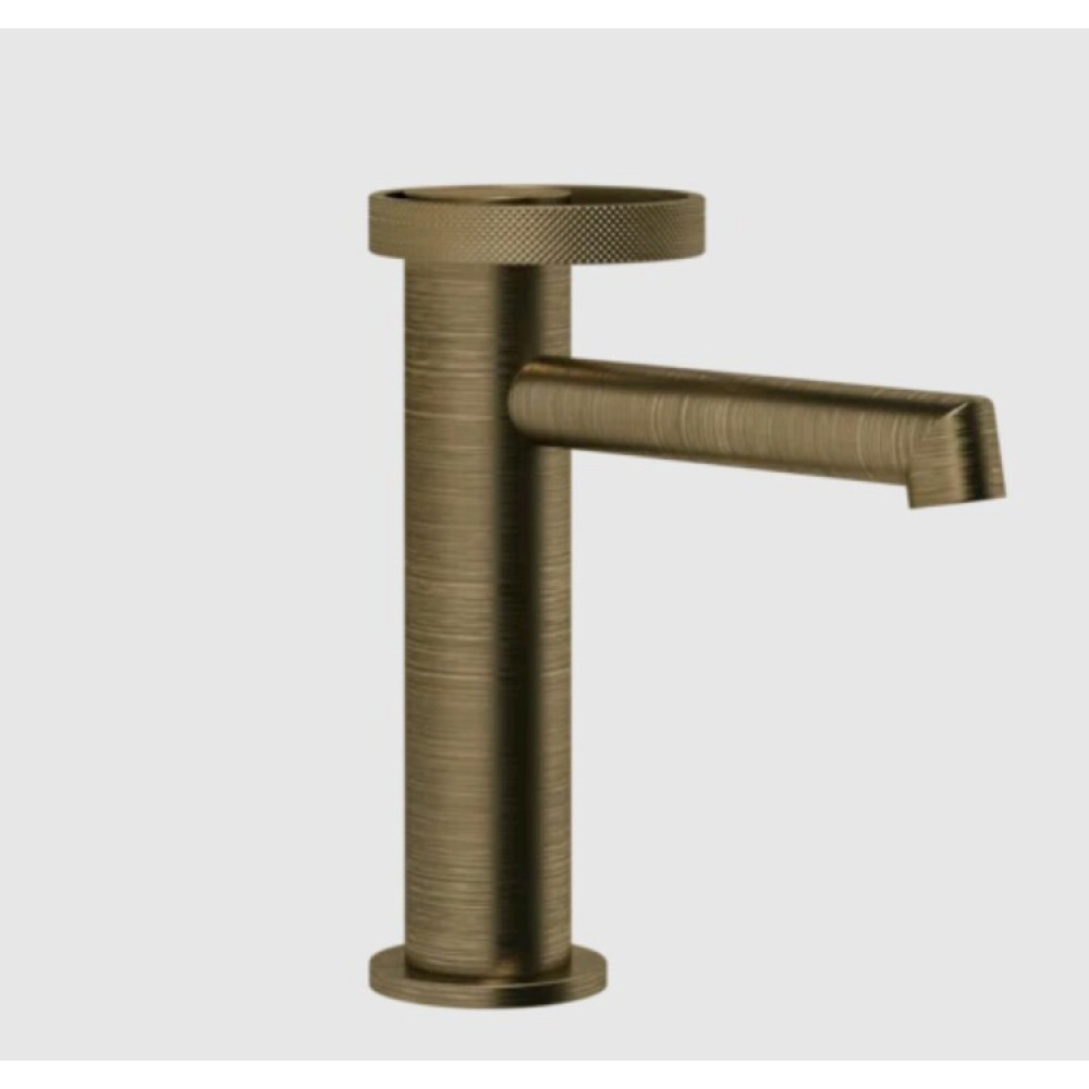 Смеситель для раковины, Gessi, Anello, цвет-Antique Brass