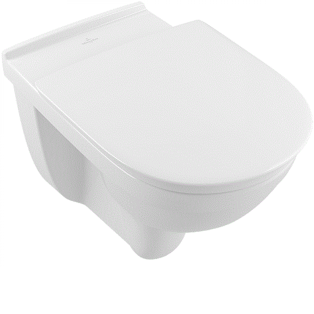 Унитаз, Villeroy&Boch, O'Novo Vita, подвесной, шгв 360*595*460, CeramicPlus, цвет-альпийский белый