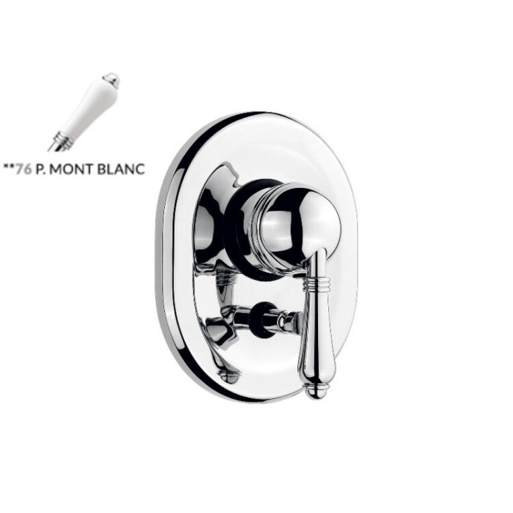 Смеситель для душа, Nicolazzi, P.Mont Blanc, цвет-Chrome