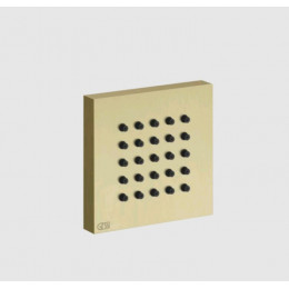 Форсунка, Gessi, Body Jets, цвет-Brushed Brass PVD