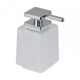 Дозатор для жидкого мыла, Splendy, Inspiration S, нажимной сверху, шгв 78.1*106.5*136, без держателя, цвет дозатора-хром