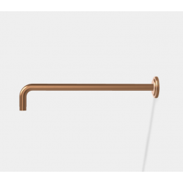 Держатель верхнего душа, Fima Carlo Frattini, Park Lane, цвет-бронза брашированная янтарная