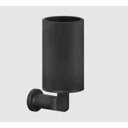 Стакан, Gessi, Inciso, шгв 75*105*176, цвет-чёрный матовый