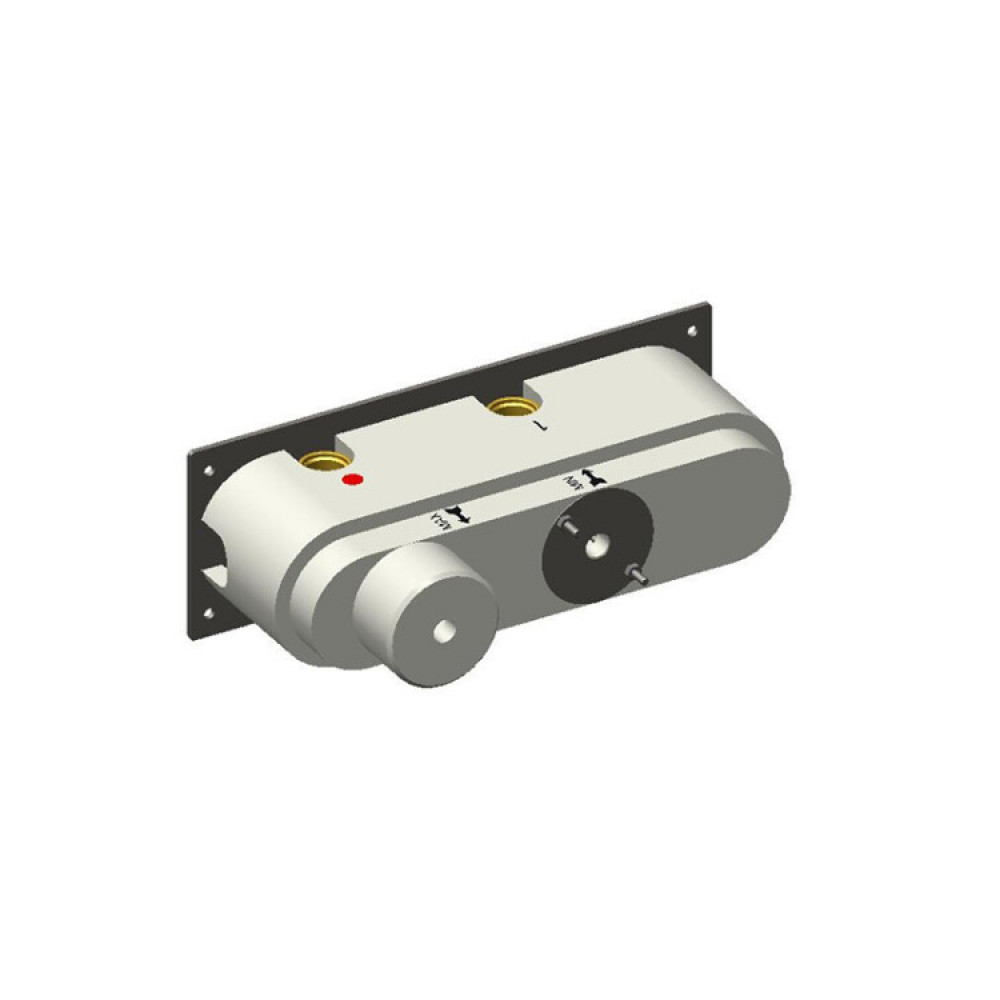 Внутрення часть, Carimali,  для прогрессивного смесителя c держателем для душа, на 3 выхода, цвет-хром