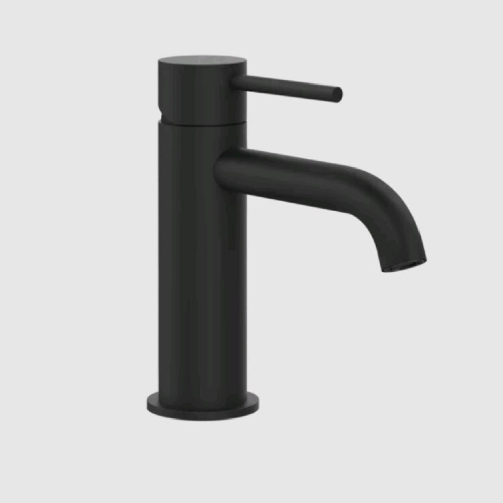 Смеситель для раковины, Gessi, 316 Flessa, цвет-черный матовый