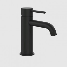 Смеситель для раковины, Gessi, 316 Flessa, цвет-черный матовый