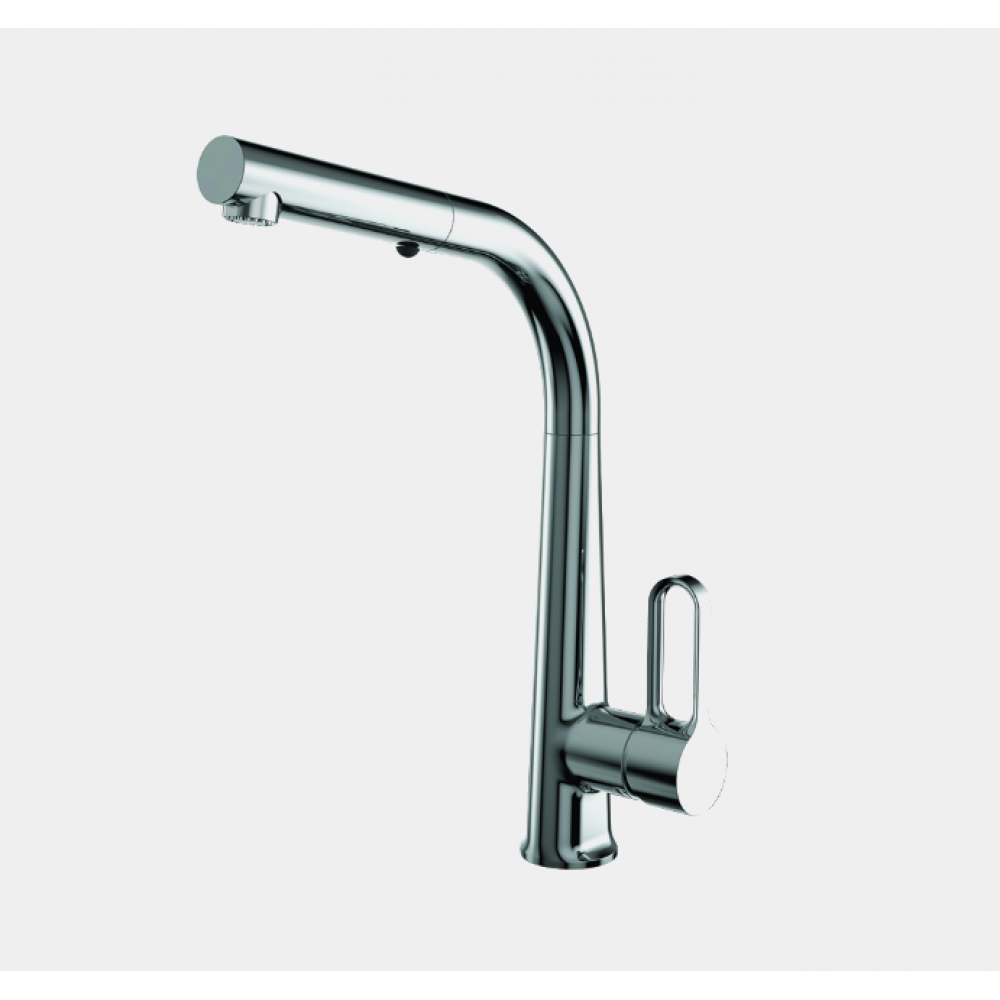 Смеситель для кухни, Fima Carlo Frattini, Kitchen, цвет-белый матовый