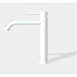 Смеситель для раковины, Fima Carlo Frattini, Spillo Up, цвет-белый матовый