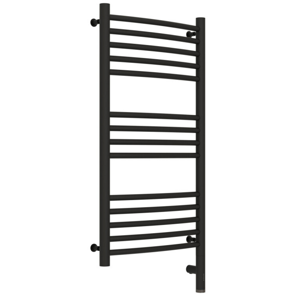 Полотенцесушитель, Сунержа, Богема 3.0, выгнутая, шгв 432*88*924, нижнее справа, МЭМ, цвет-тёмный титан муар