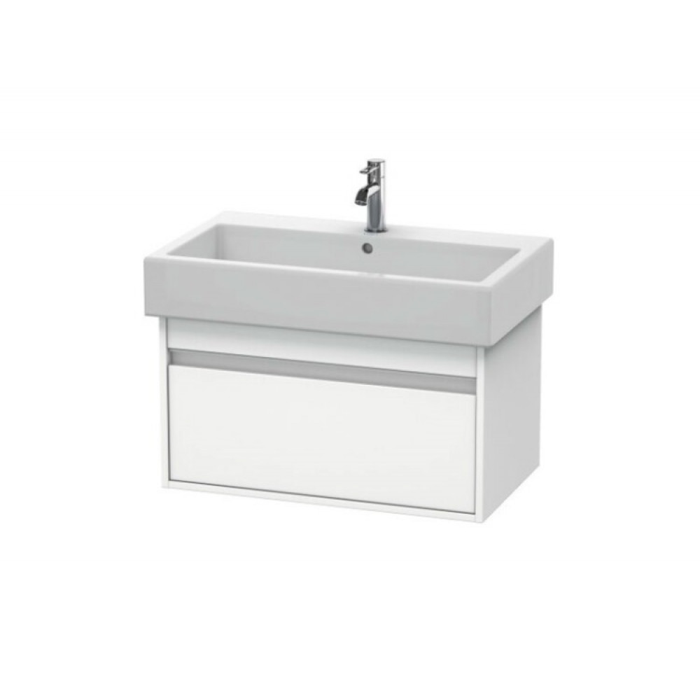 Тумба под раковину, Duravit, Ketho, шгв 750*440*410, раковина-необходимо заказать, цвет-белый матовый