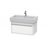 Тумба под раковину, Duravit, Ketho, шгв 750*440*410, раковина-необходимо заказать, цвет-белый матовый