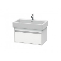 Тумба под раковину, Duravit, Ketho, шгв 750*440*410, раковина-необходимо заказать, цвет-белый матовый
