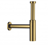 Сифон, Axor, Flowstar S, бутылочный, 1 1/4", цвет-полированное золото