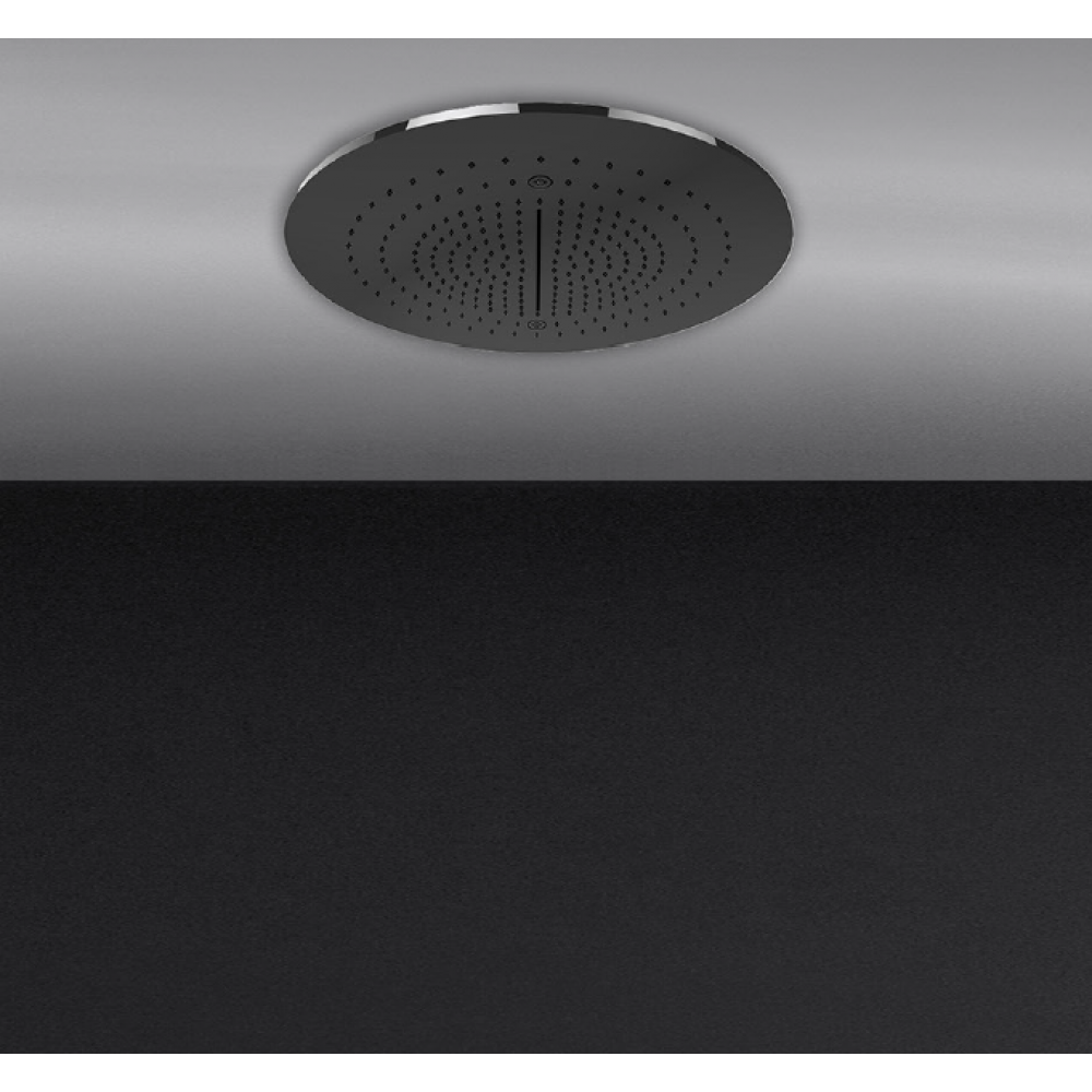 Верхний душ, Gessi, Minimali, 500*500, цвет-Steel Brushed