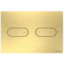 Клавиша смыва, Artceram, Inox 711, для унитаза, шгв 245*5.5*165, цвет-латунь брашированная/шлифованная PVD(Brushed Brass PVD)