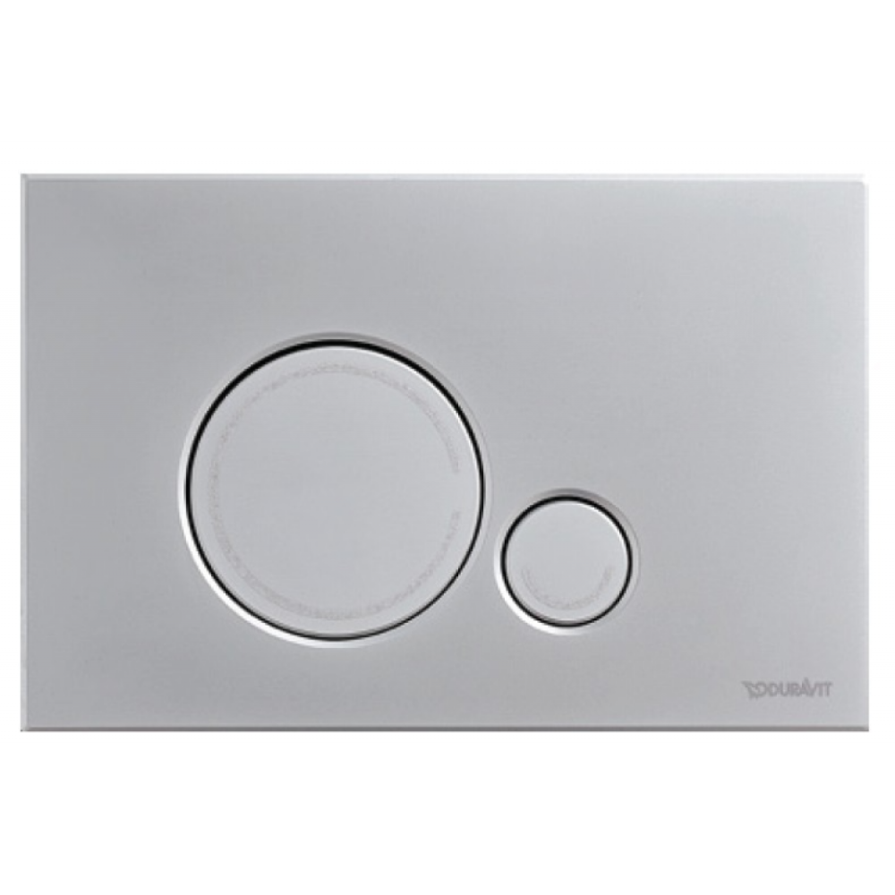 Клавиша смыва, Duravit, DuraSystem, для унитаза, шгв 230*6,5*150,5, цвет-хром матовый