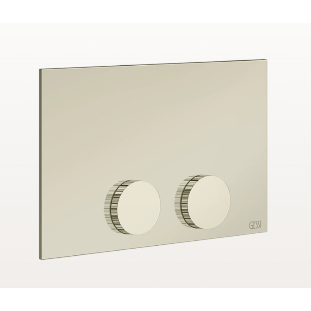 Клавиша смыва, Gessi, Ingranaggio, Tece (TeceProfil, TeceBox), для унитаза, шгв 215*12*145, цвет-Nickel PVD (старый арт. 54641/720)