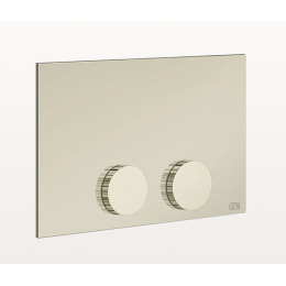 Клавиша смыва, Gessi, Ingranaggio, Tece (TeceProfil, TeceBox), для унитаза, шгв 215*12*145, цвет-Nickel PVD (старый арт. 54641/720)