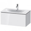 Тумба под раковину, Duravit, L-Cube, шгв 620*481*400, раковина-необходимо заказать, цвет-белый глянцевый