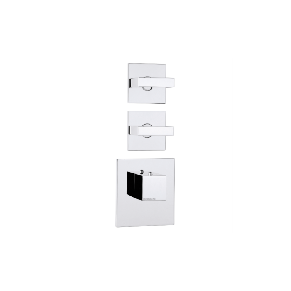 Смеситель для душа, Bossini, Rectangular, HighFlow, цвет-хром