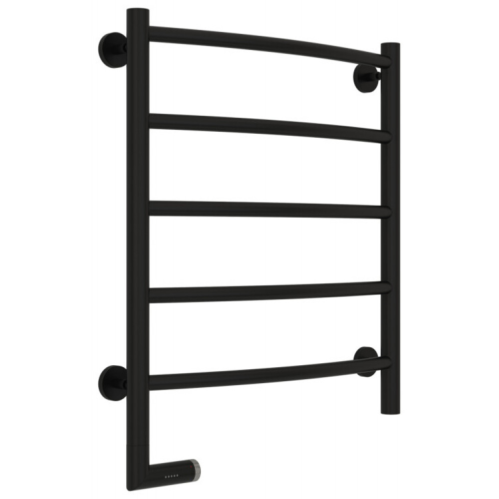Полотенцесушитель, Сунержа, Галант 2.0, шгв 550*106-121*662, нижнее слева, МЭМ, цвет-черный матовый