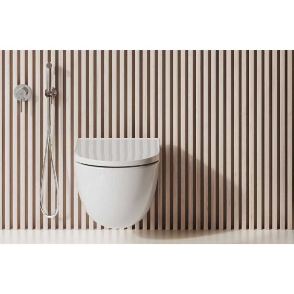 Унитаз, Kludi, RESA D, подвесной, шгв 380*520*320, цвет-белый