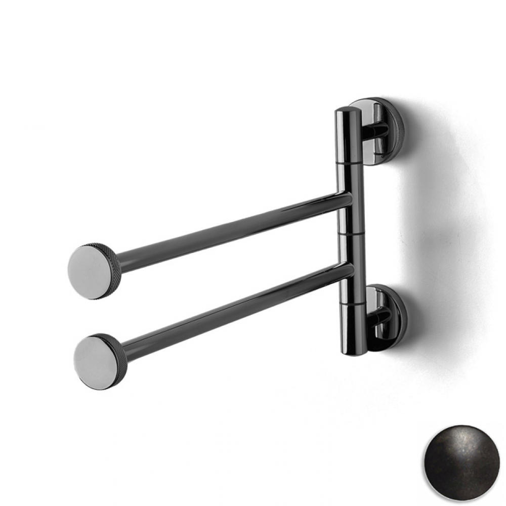 Полотенцедержатель, 3SC, Ribbon, шгв 300*75*50, цвет-бронза темная матовая (Dark Bronze Matt)