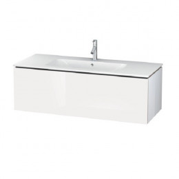 Тумба под раковину, Duravit, L-Cube, шгв 1220*481*400, раковина-необходимо заказать, цвет-белый глянцевый