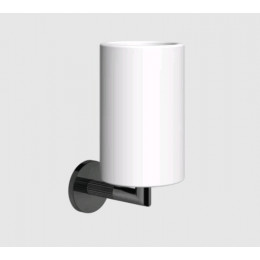 Стакан, Gessi, Ingranaggio, шгв 75*107*171, цвет-белый/Black Metal PVD