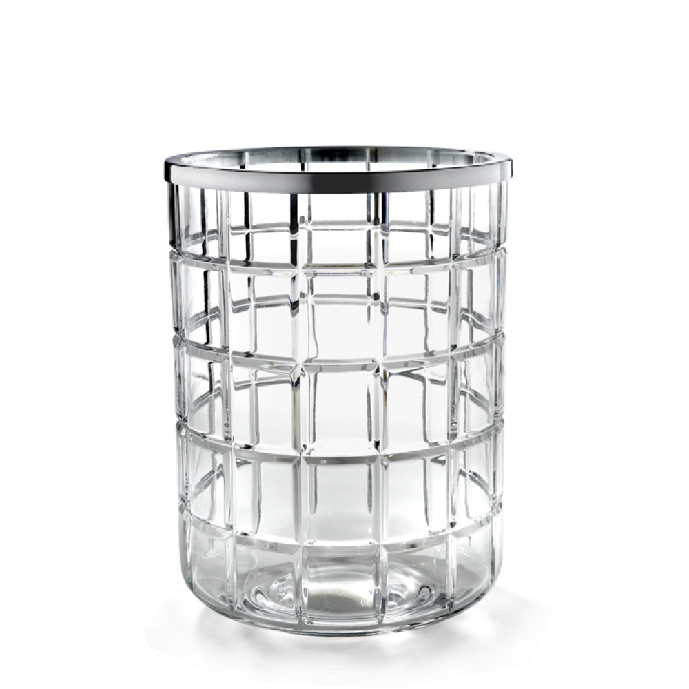 Урна, 3SC, Palace, шгв 200*200*280, цвет-никель сатинированный матовый