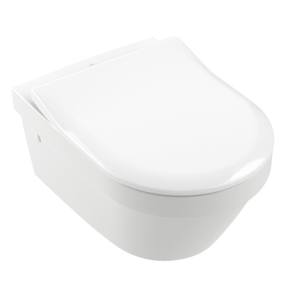 Унитаз, Villeroy&Boch, Architectura, подвесной, шгв 370*530*330, CeramicPlus, цвет-альпийский белый