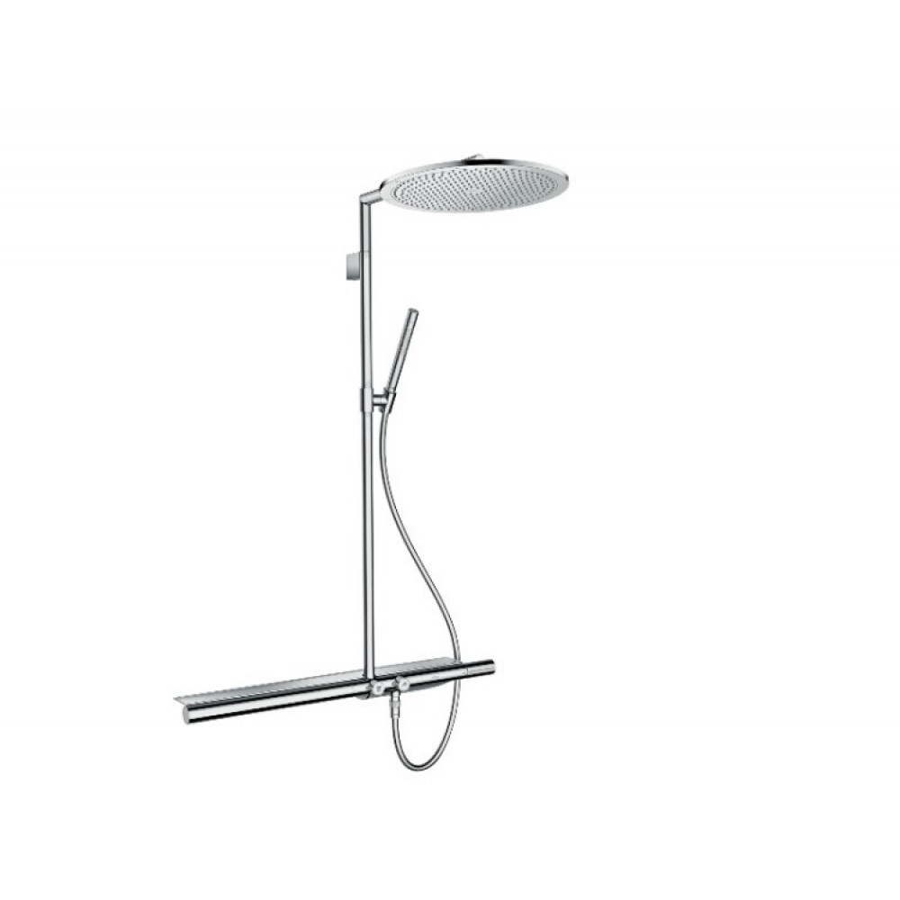 Душевая стойка, Hansgrohe, Axor ShowerSolutions, цвет-шлифованная бронза