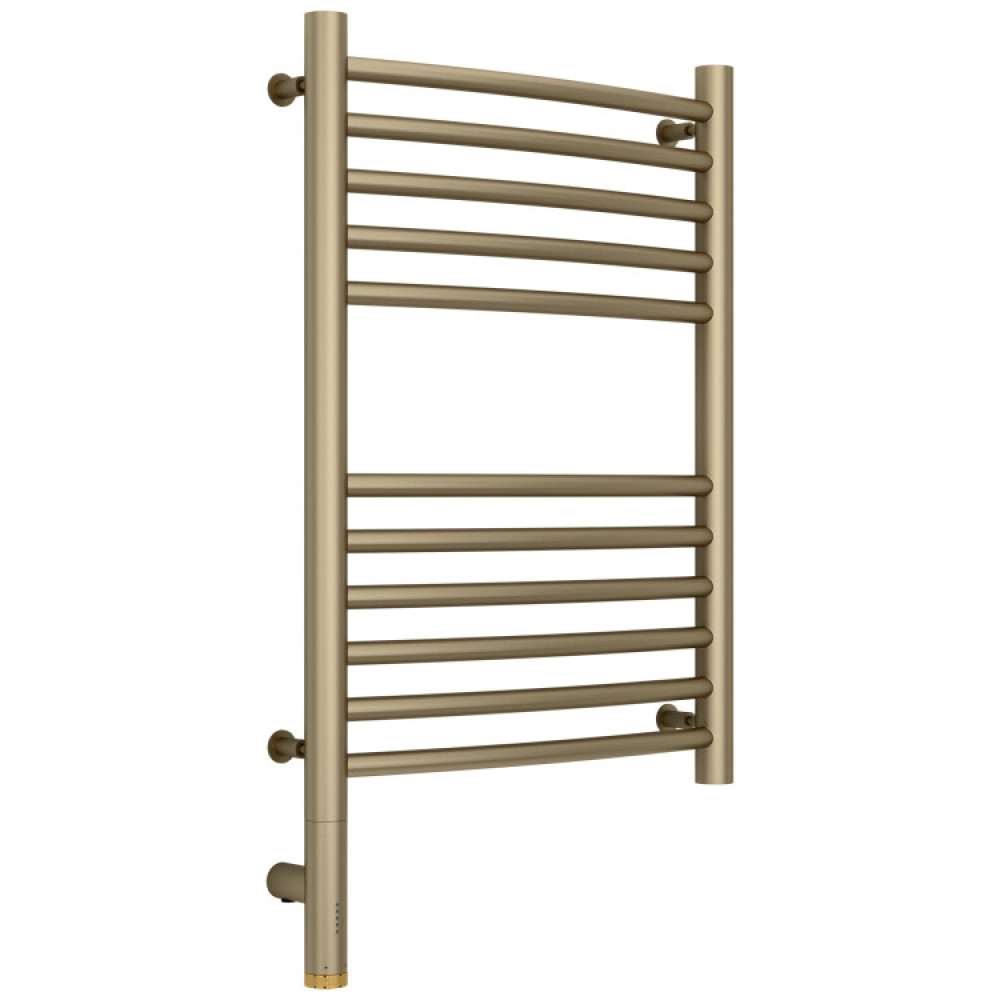 Полотенцесушитель, Сунержа, Богема 3.0, выгнутая, шгв 432*88*724, нижнее слева, МЭМ, цвет-золотой шёлк