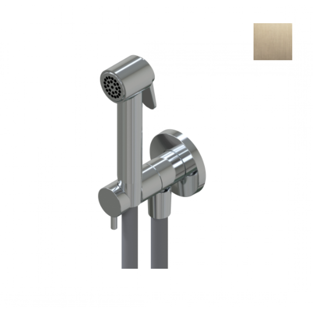Гигиенический душ, Ritmonio, Brass, цвет-Brushed Champagne