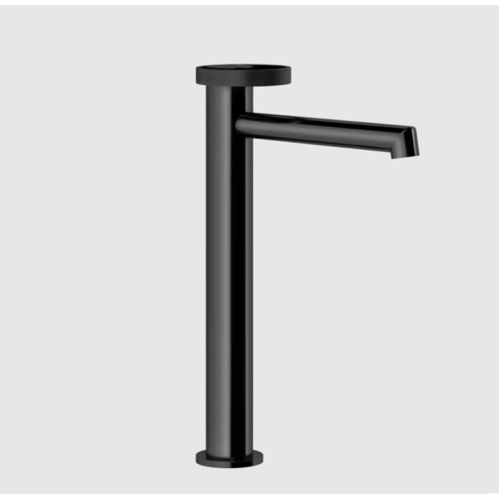 Смеситель для раковины, Gessi, Anello, цвет-Black Metal PVD
