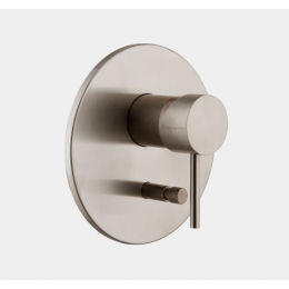 Смеситель для душа, Fima Carlo Frattini, Spillo Steel, на 2 потребителя, цвет-нержавеющая сталь