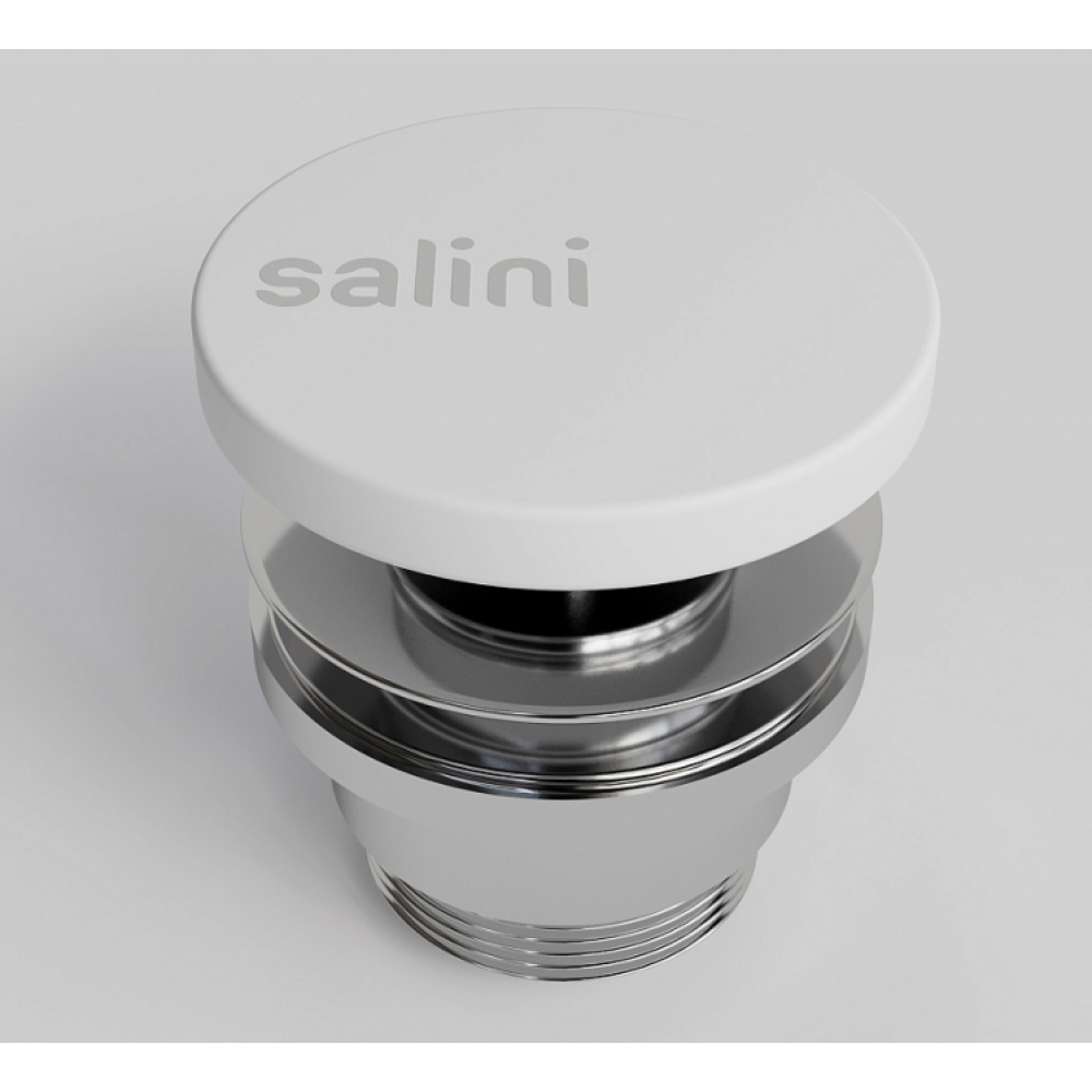 Донный клапан, Salini, D-506, для раковин, цвет-RAL 7033 матовый