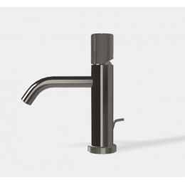 Смеситель для раковины, Fima Carlo Frattini, Spillo Tech,  G COLLECTION, цвет-чёрный хром