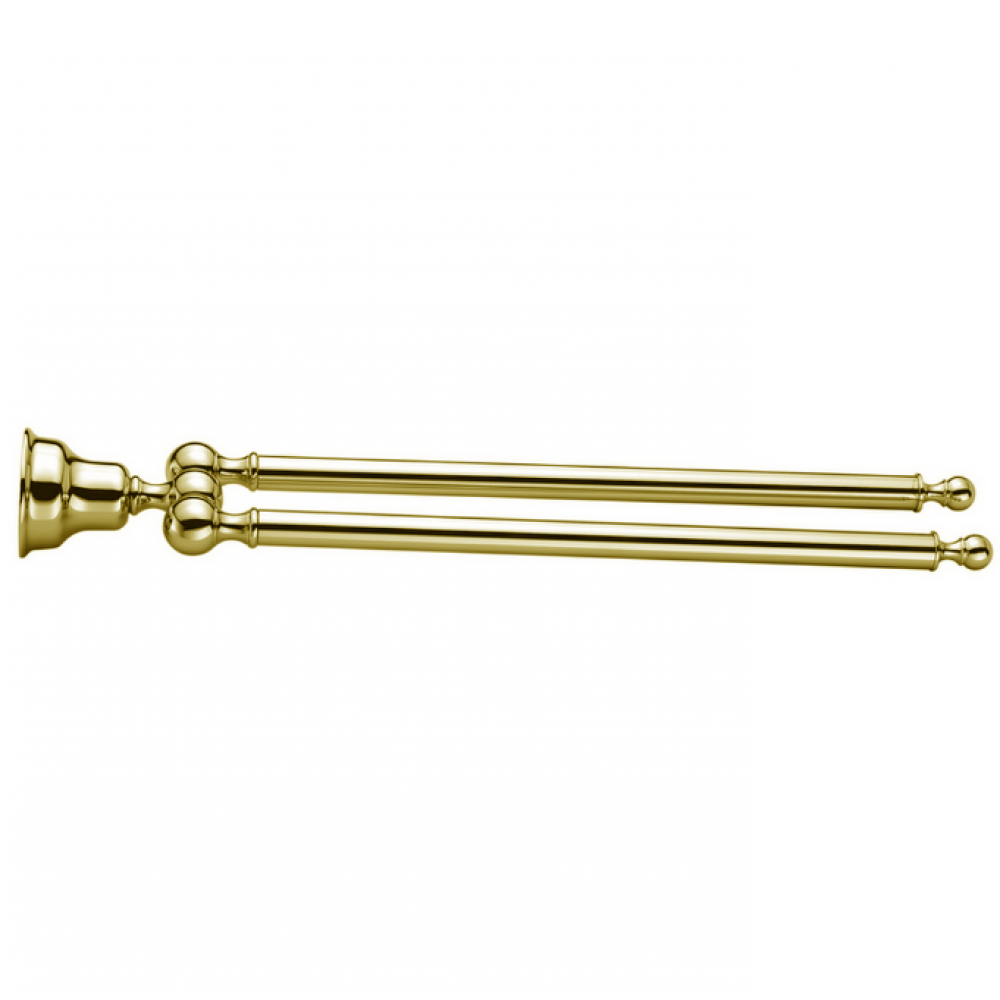 Полотенцедержатель, Cisal, Croisette, шгв 386*86*70, цвет-золото