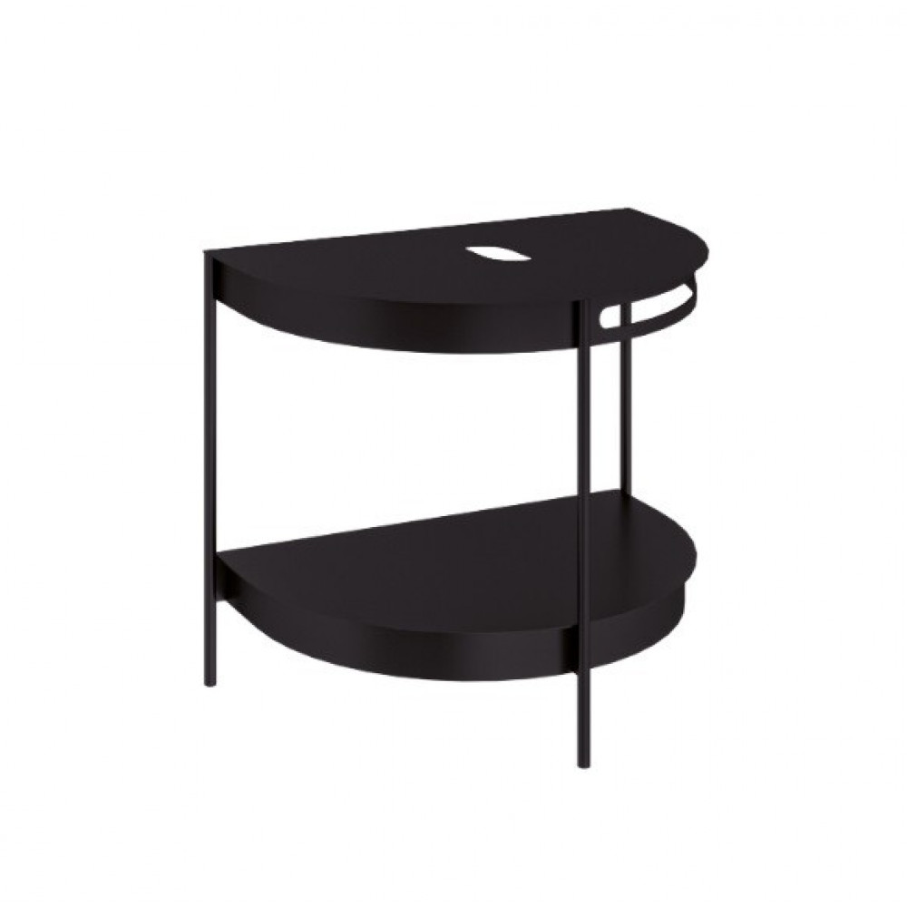 Консоль, Scarabeo, Sesto, шгв 840*560*735, цвет-черный матовый